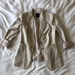 The Limited light beige blazer Size 2